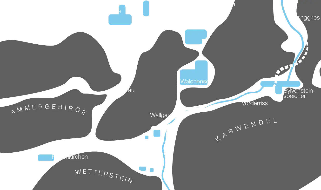 Werdenfelser Land Karte